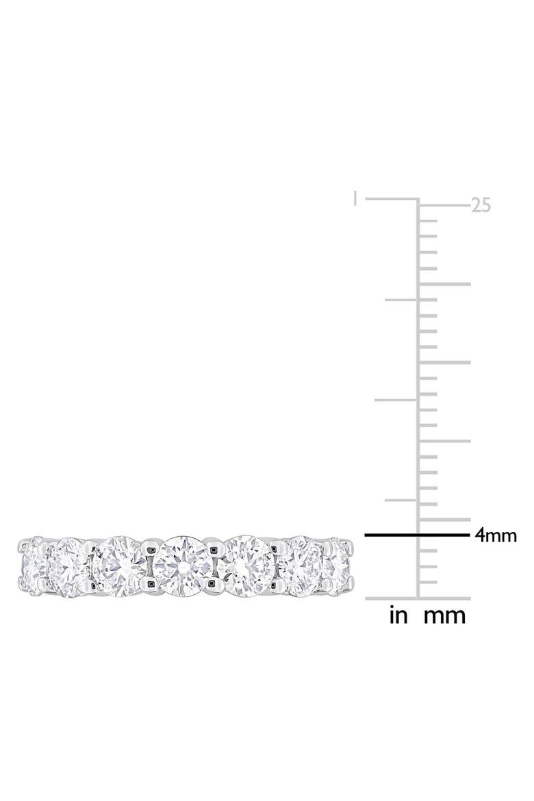 Sterling Silver Moissanite Ring, Alternate, color, WHITE SILVER