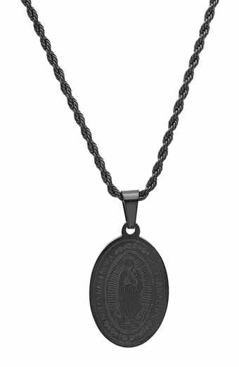Men's Nuestra Señora de Guadalupe Pendant Necklace