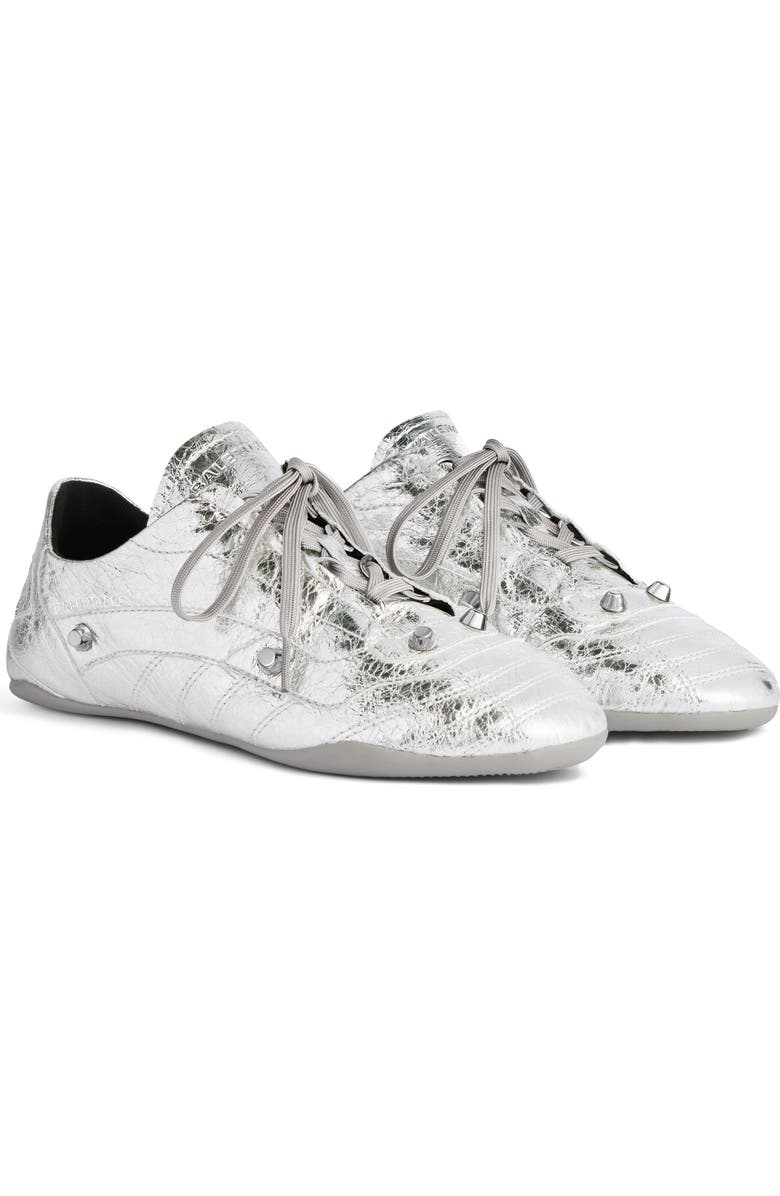 Balenciaga Zen City Metallic Sneaker, Main, color, Silver/ Silver