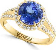 EFFY Tanzanite Ring in 14K Yellow Gold