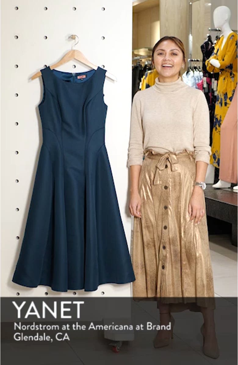 Linda Fit & Flare Cocktail Dress, sales video thumbnail
