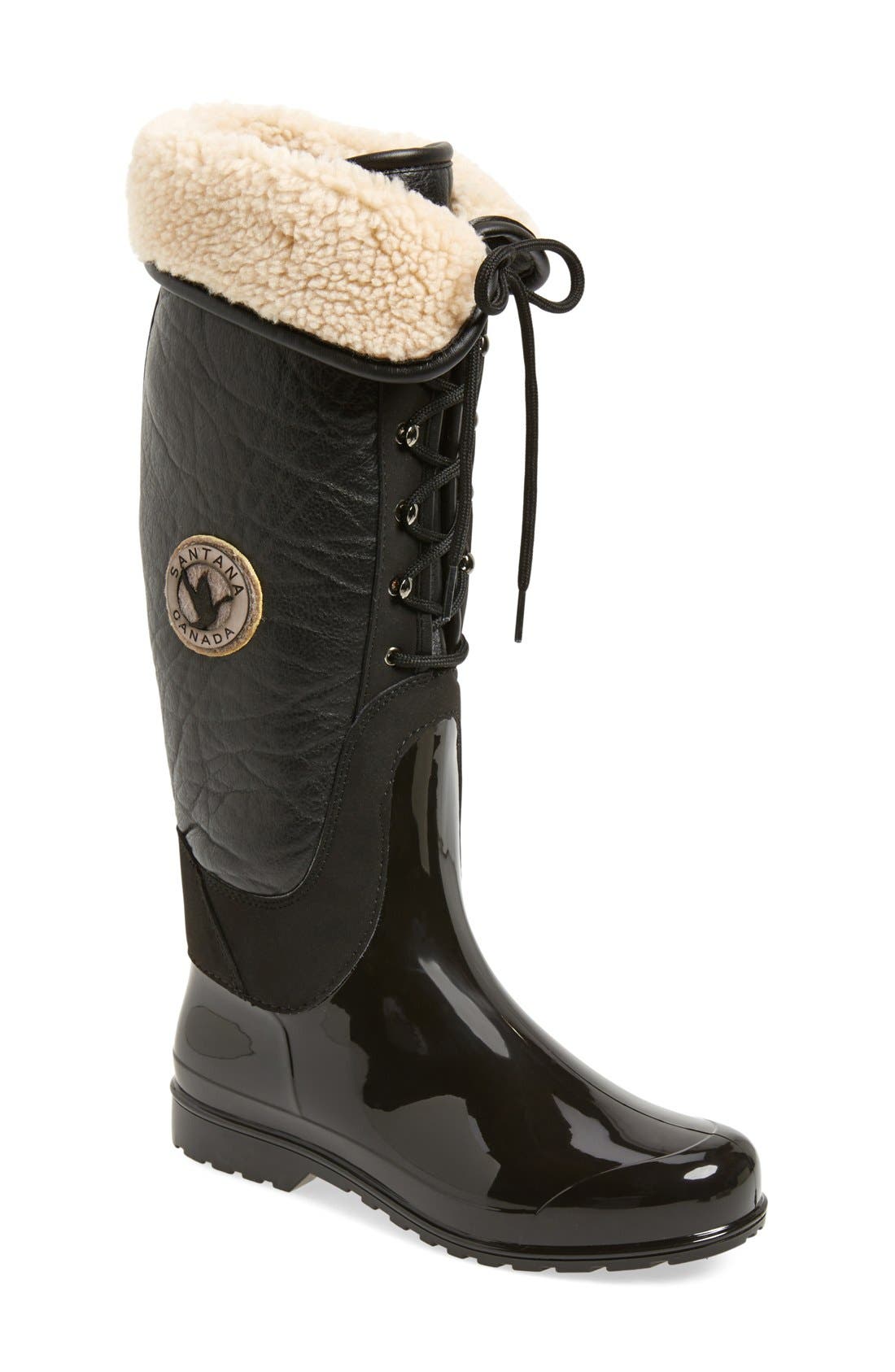 Santana Canada 'Claudina' Waterproof Tall Boot, Main, color, 