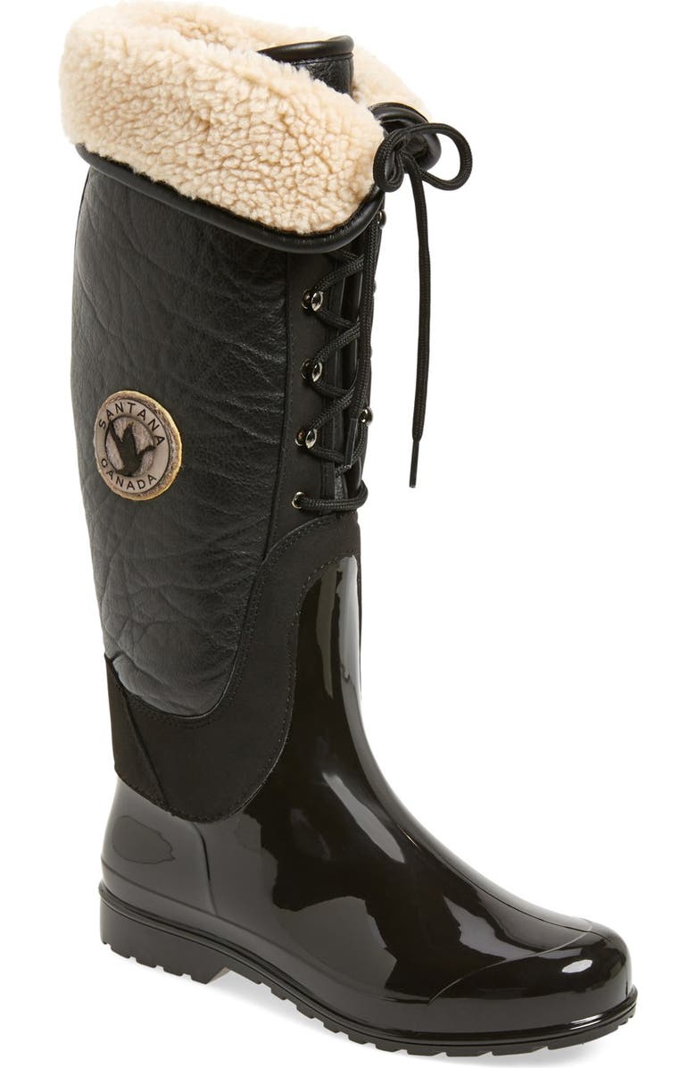 Santana Canada 'Claudina' Waterproof Tall Boot, Main, color,