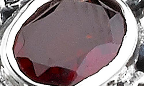 Samuel B. 18k & Silver 0.95 Ct. Tw. Garnet Ring In Red