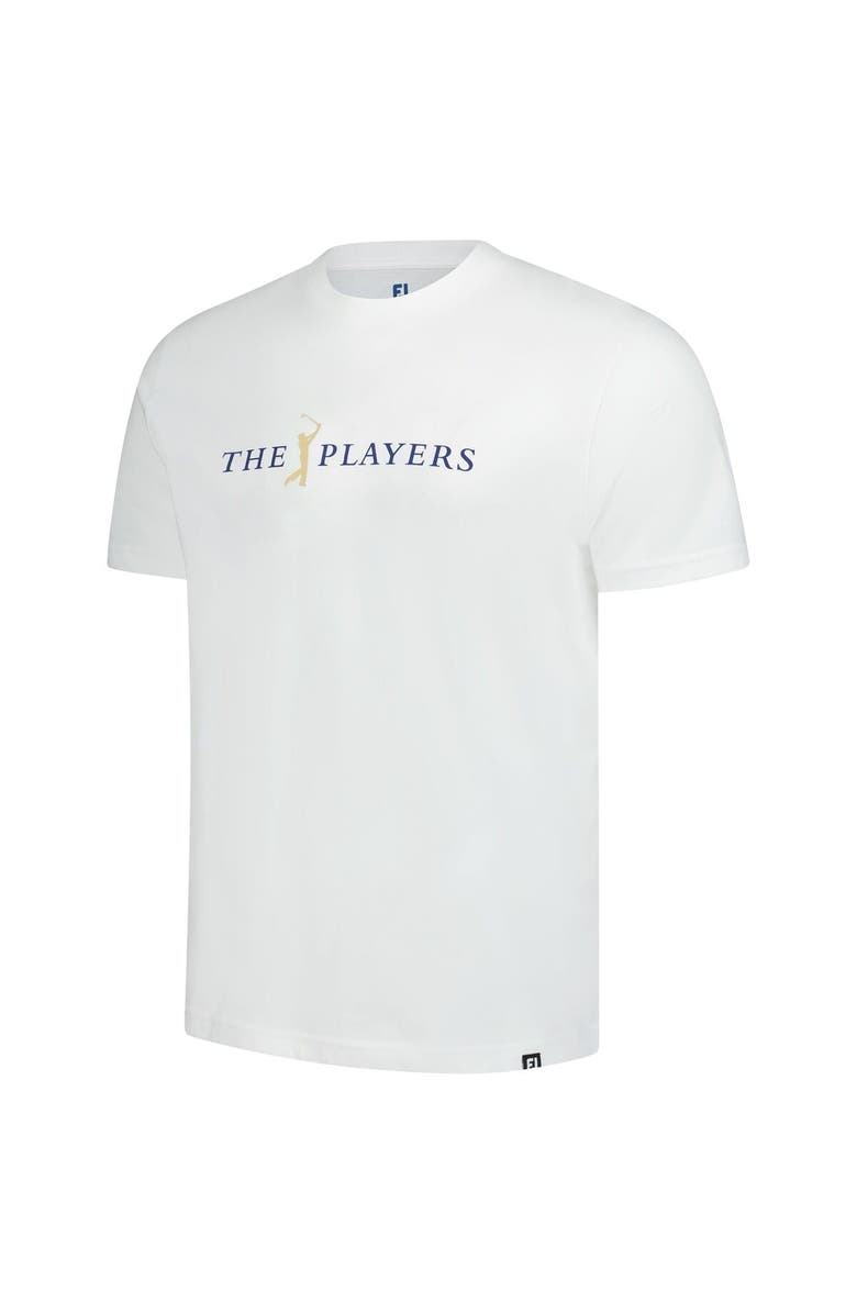 FOOTJOY Men's FootJoy  White THE PLAYERS Painting T-Shirt, Alternate, color, 