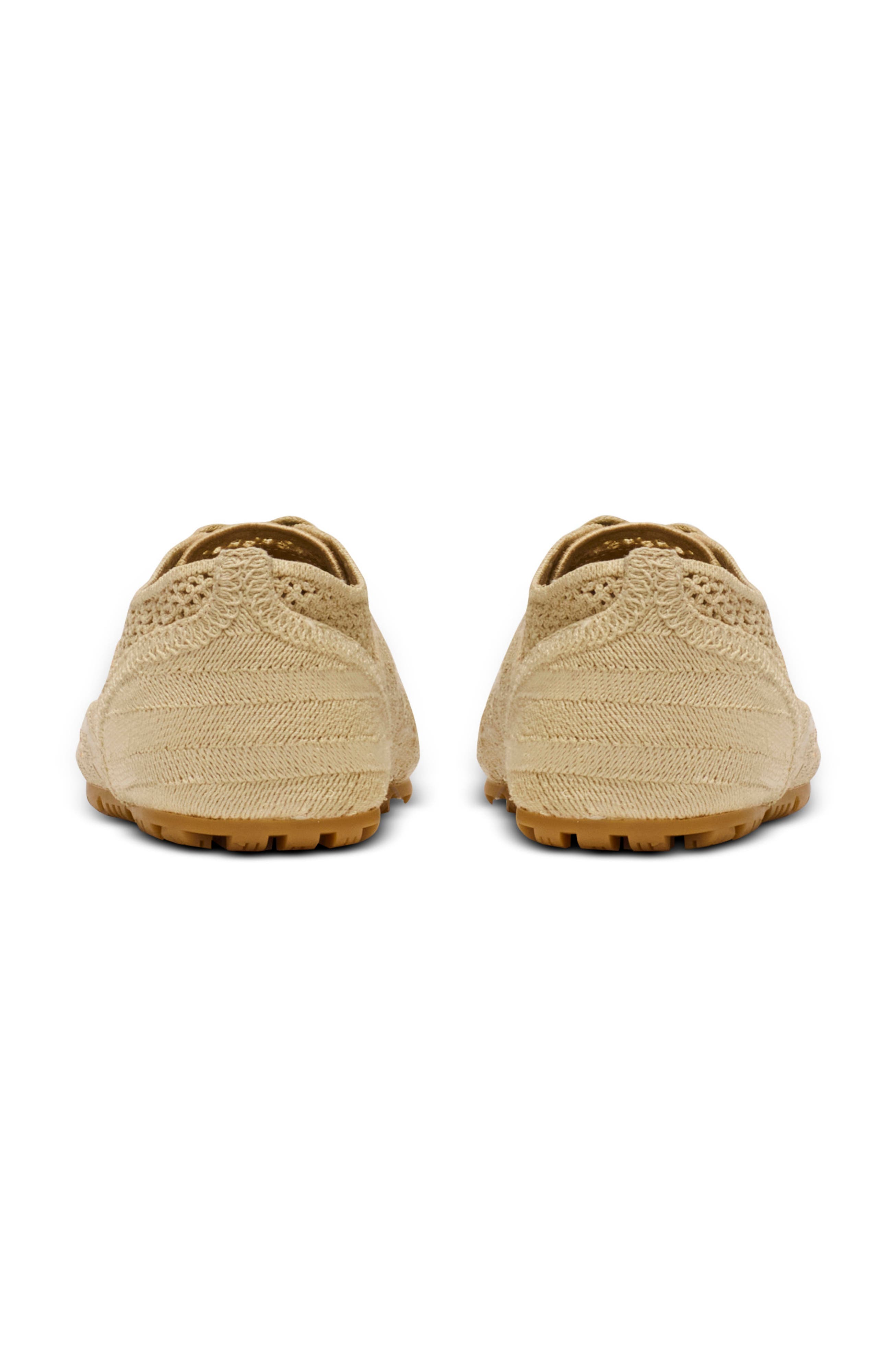 Balmain Racer 45 macramé trainers, Alternate, color, Beige