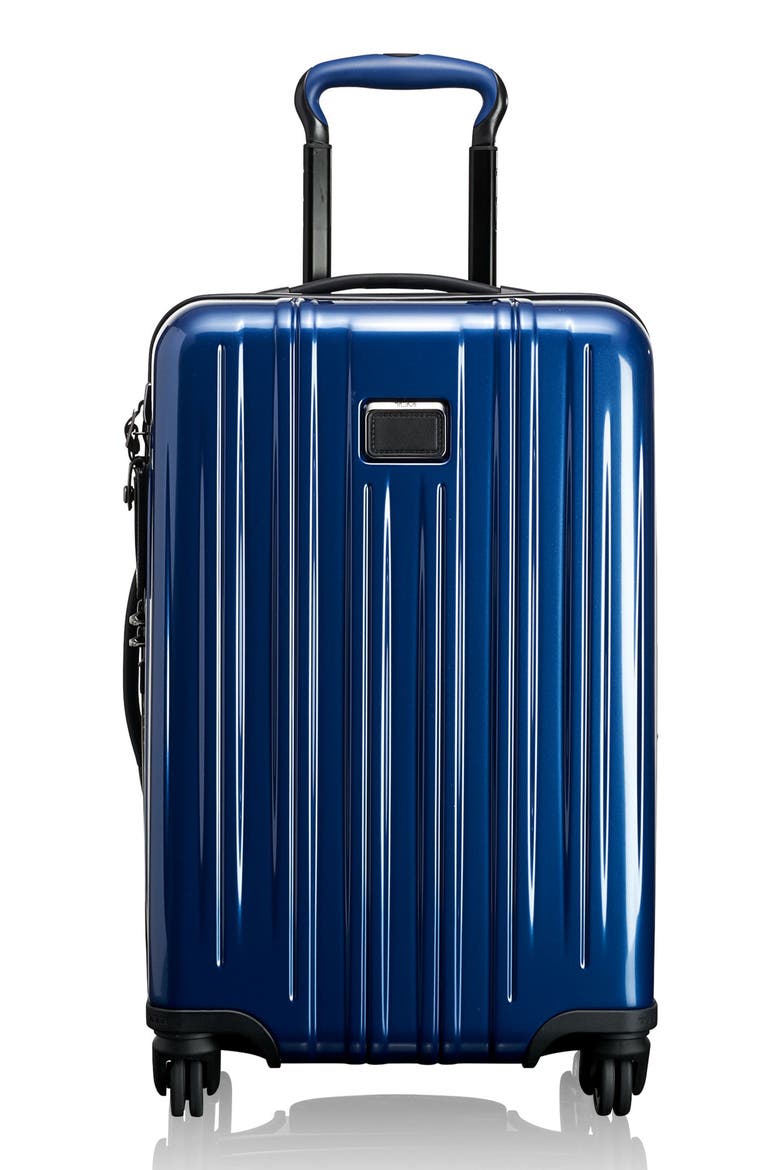 V3 International 22-Inch Expandable Wheeled Carry-On, Main, color, DEEP BLUE