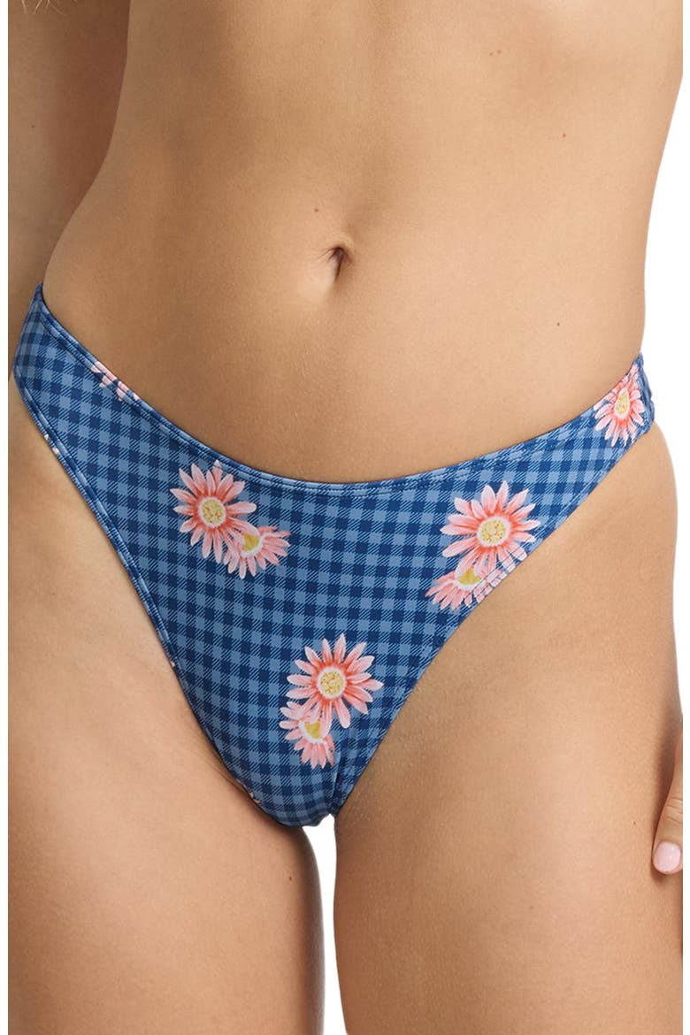 Western Sky Hike Bikini Bottoms, Main, color, TRUE NAVY