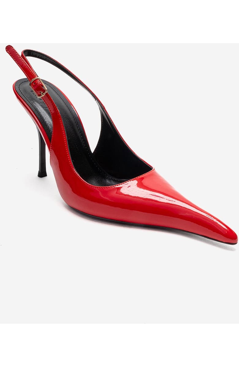 Prologue Shoes Candy Pointed Toe Stiletto Pump, Alternate, color, Red