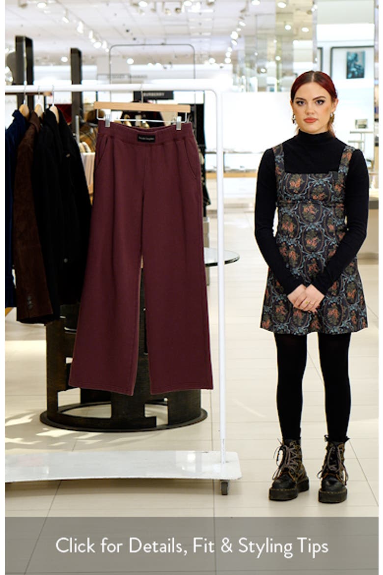 The Boxer Cotton Wide Leg Pants video
