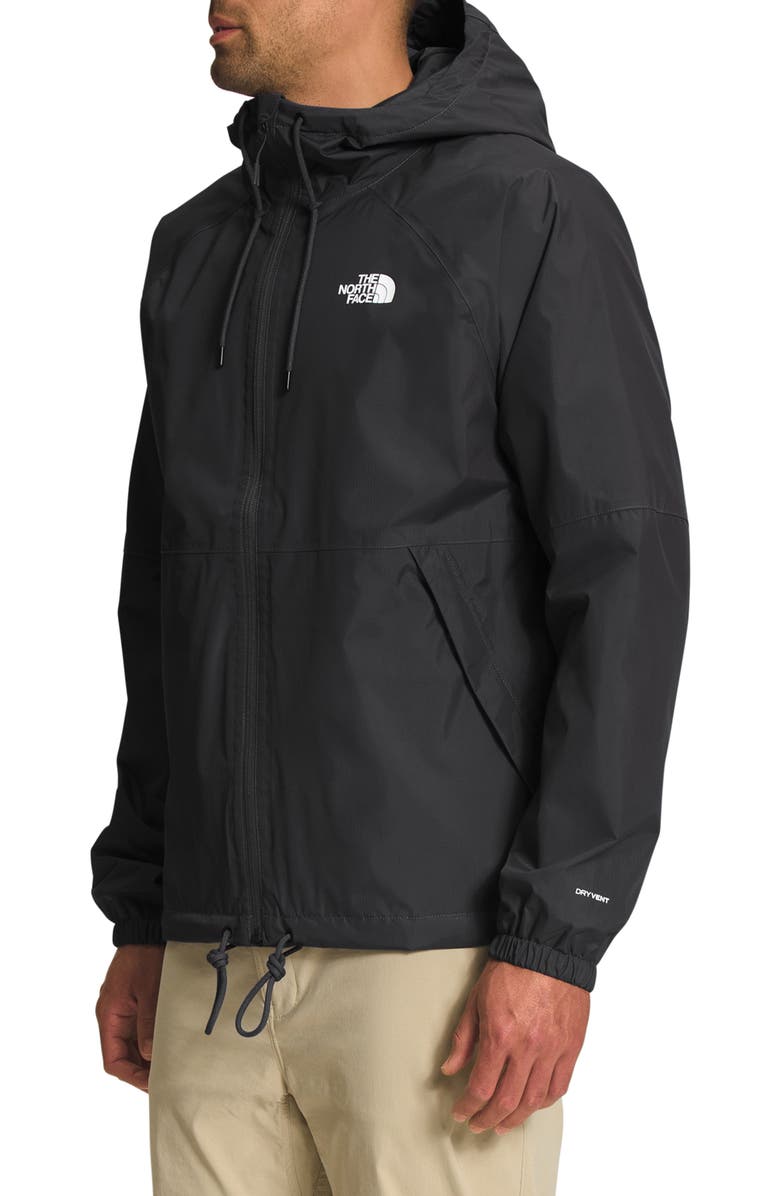 The North Face Antora Waterproof Hooded Rain Jacket, Main, color,