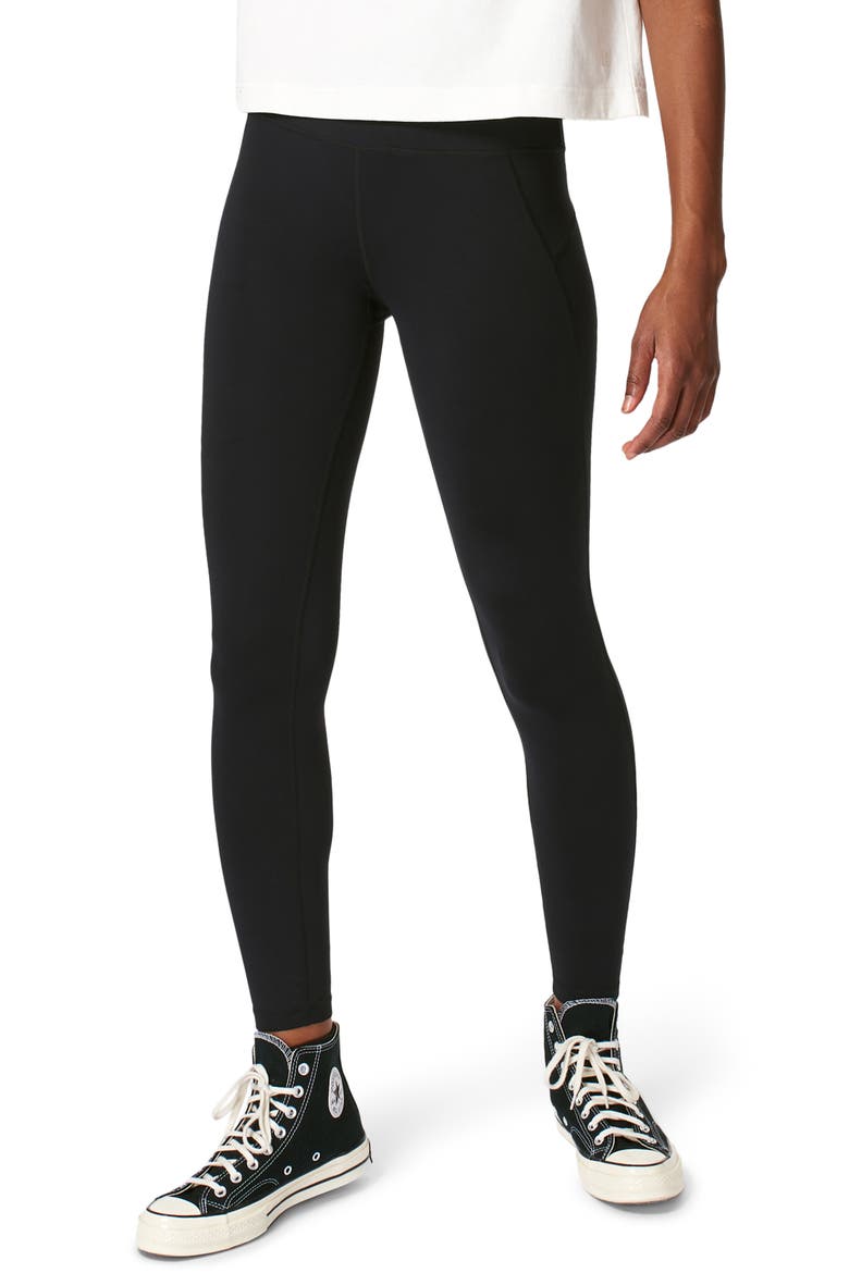 All Day Leggings, Main, color, BLACK