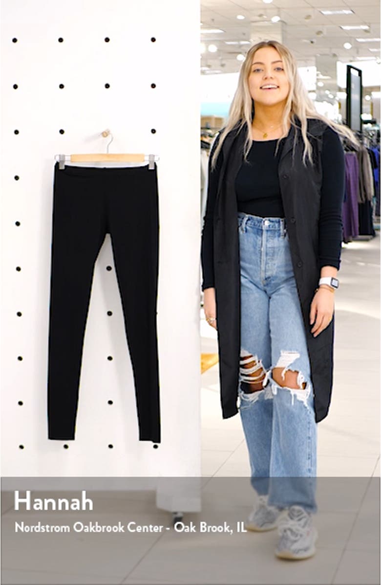 Stretch Cotton Leggings, sales video thumbnail