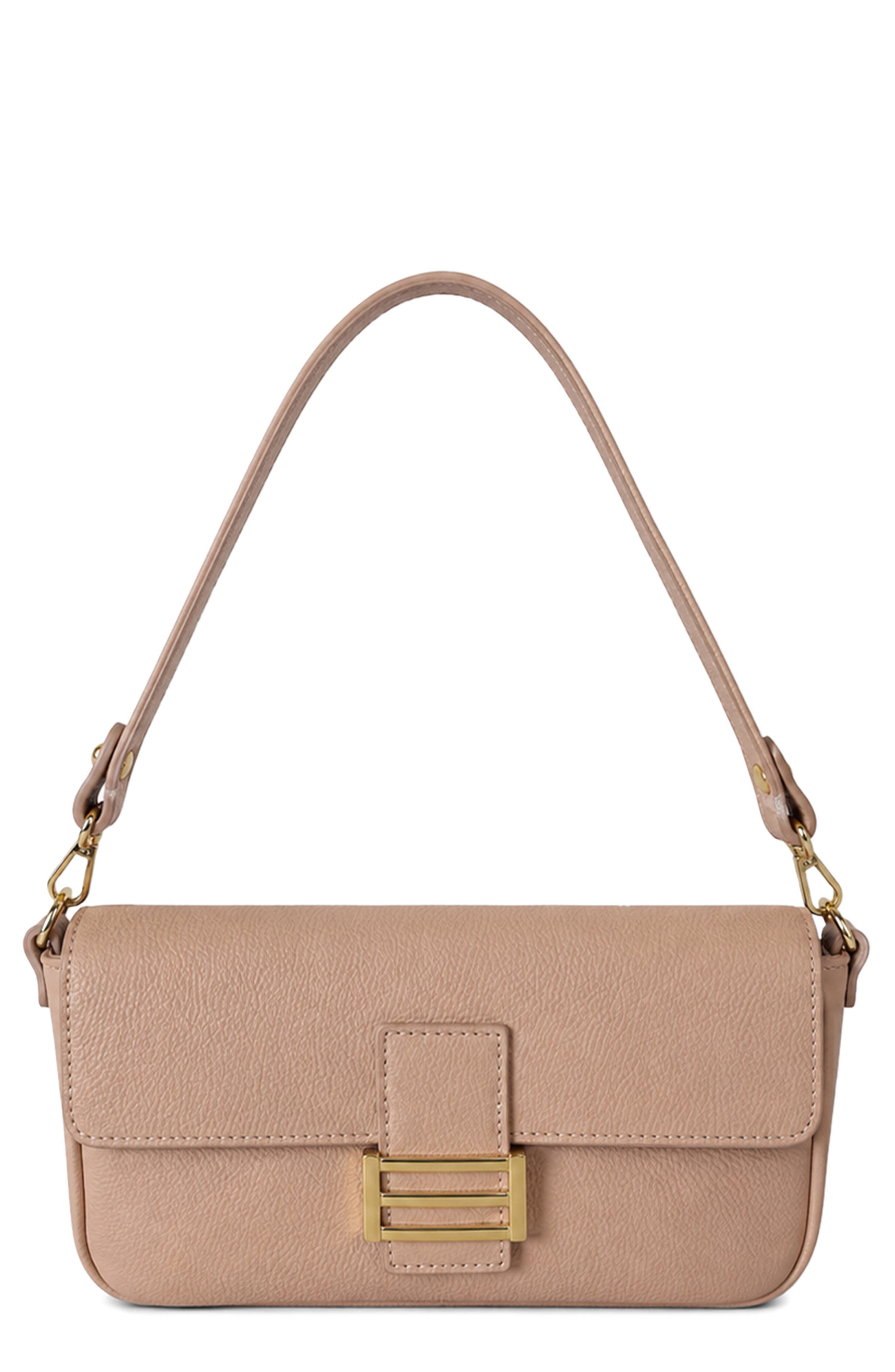 Emanuela Leather Shoulder Bag