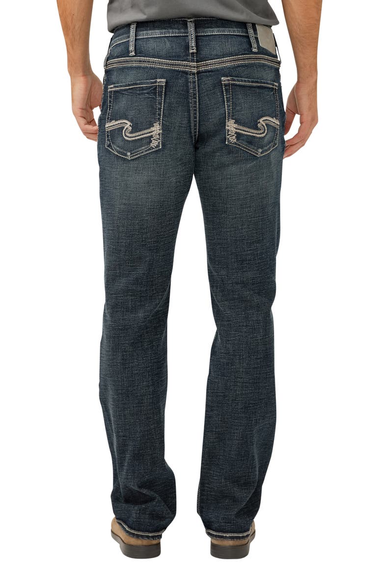 Jace Slim Bootcut Stretch Jeans, Alternate, color, INDIGO