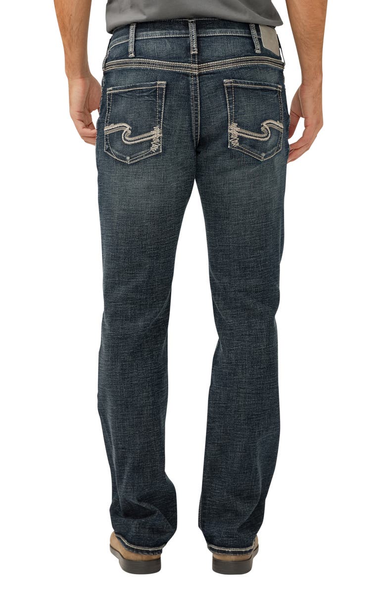 Silver Jeans Co. Jace Slim Bootcut Stretch Jeans, Alternate, color, Indigo
