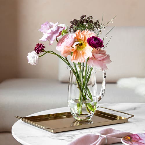 Villeroy & Boch Rose Garden Pitcher In Clear