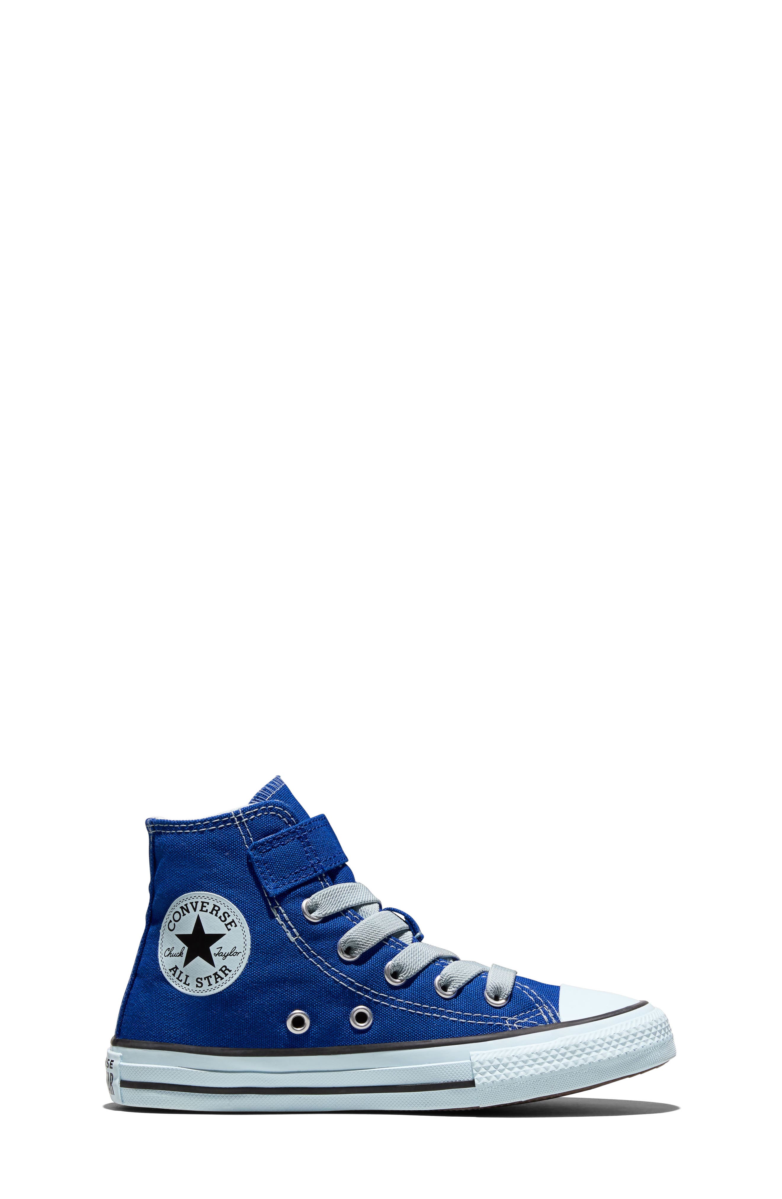 Kids' Chuck Taylor All Star High Top Sneaker, Alternate, color, BLUE/ COLD TOUCH/ BLACK