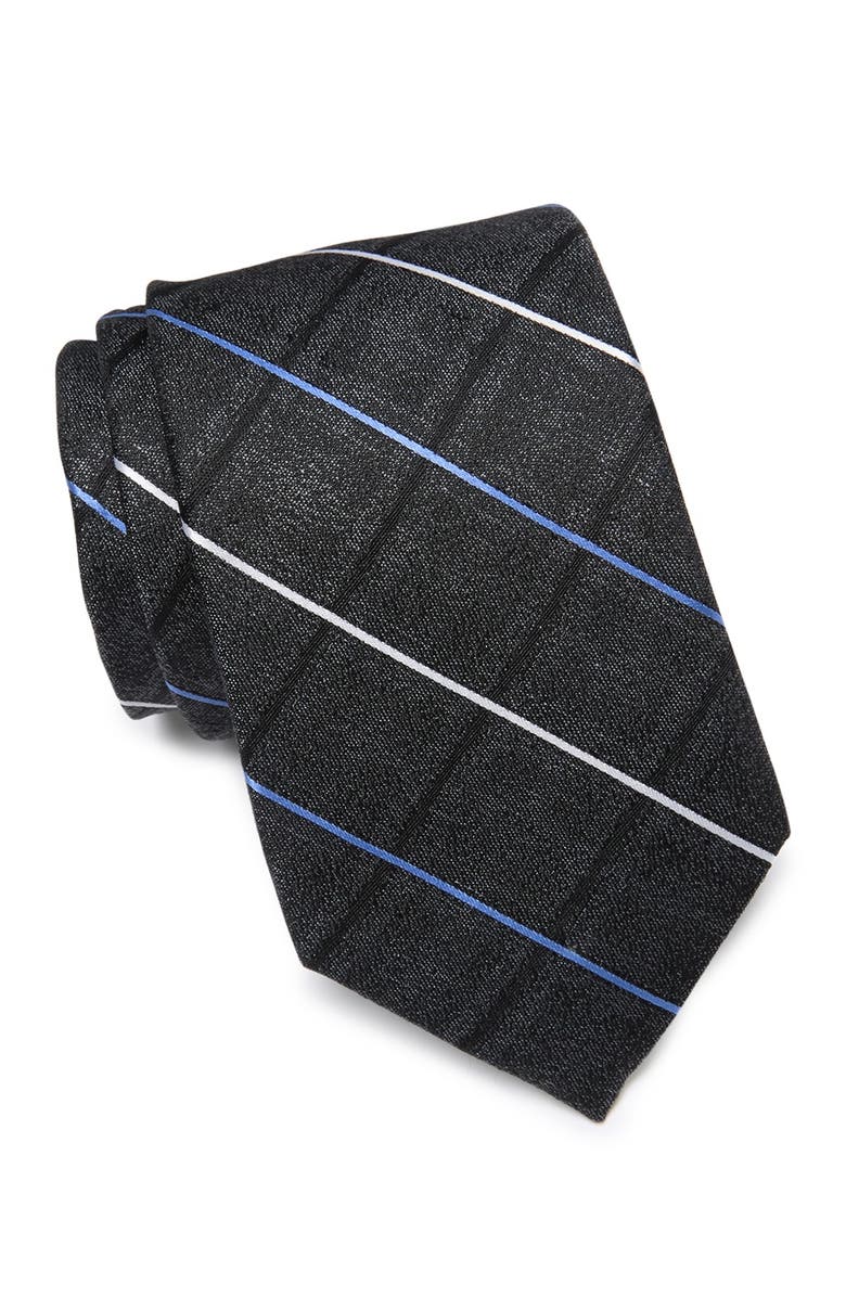 NORDSTROM MEN'S SHOP Nordstrom Veilleux Grid Silk Tie, Main, color, 