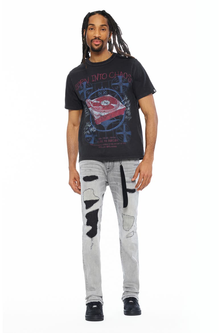 Punk 601 Super Skinny Jeans, Alternate, color, LUNAR