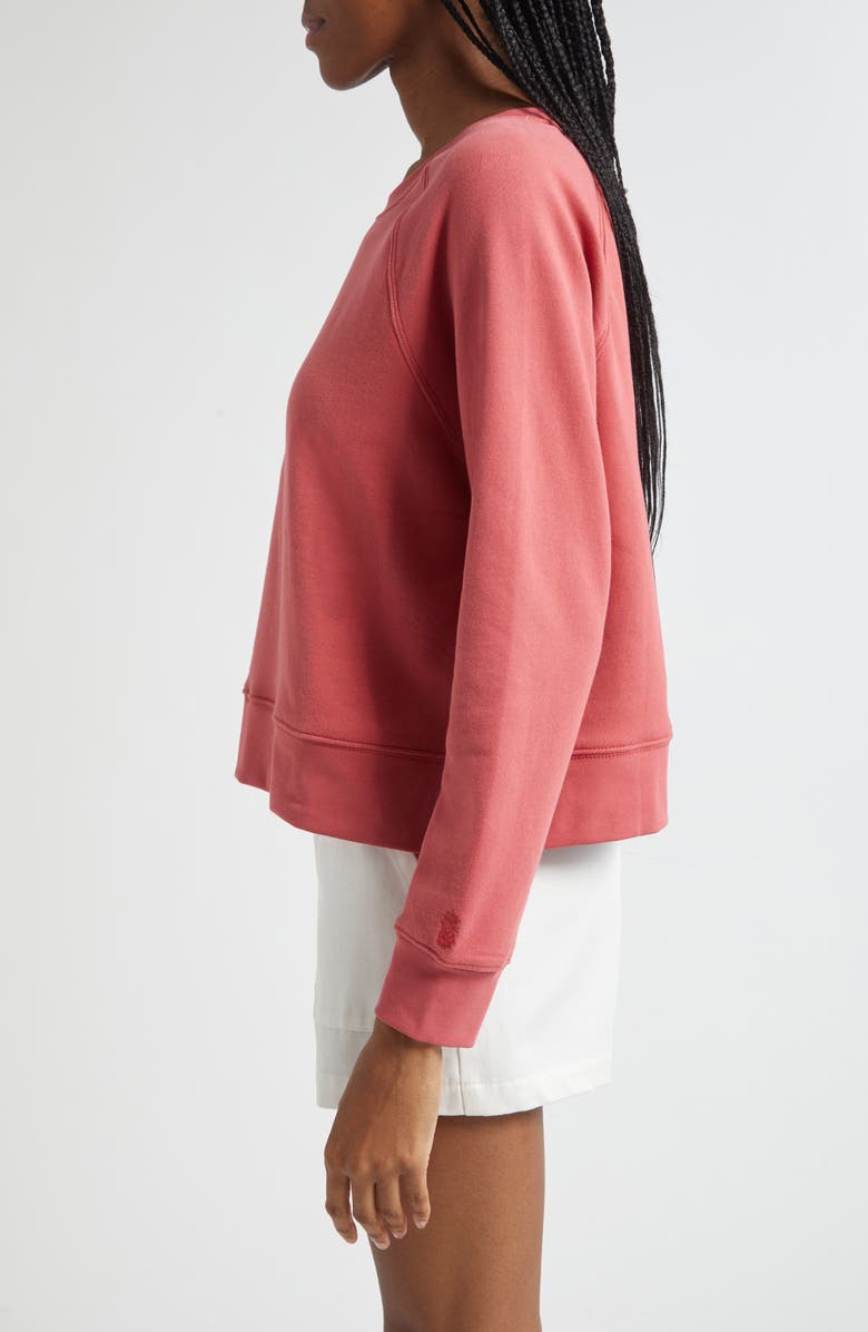 Tommy Bahama Marina Del Mar Cotton Sweatshirt, Alternate, color, Wild Geranium