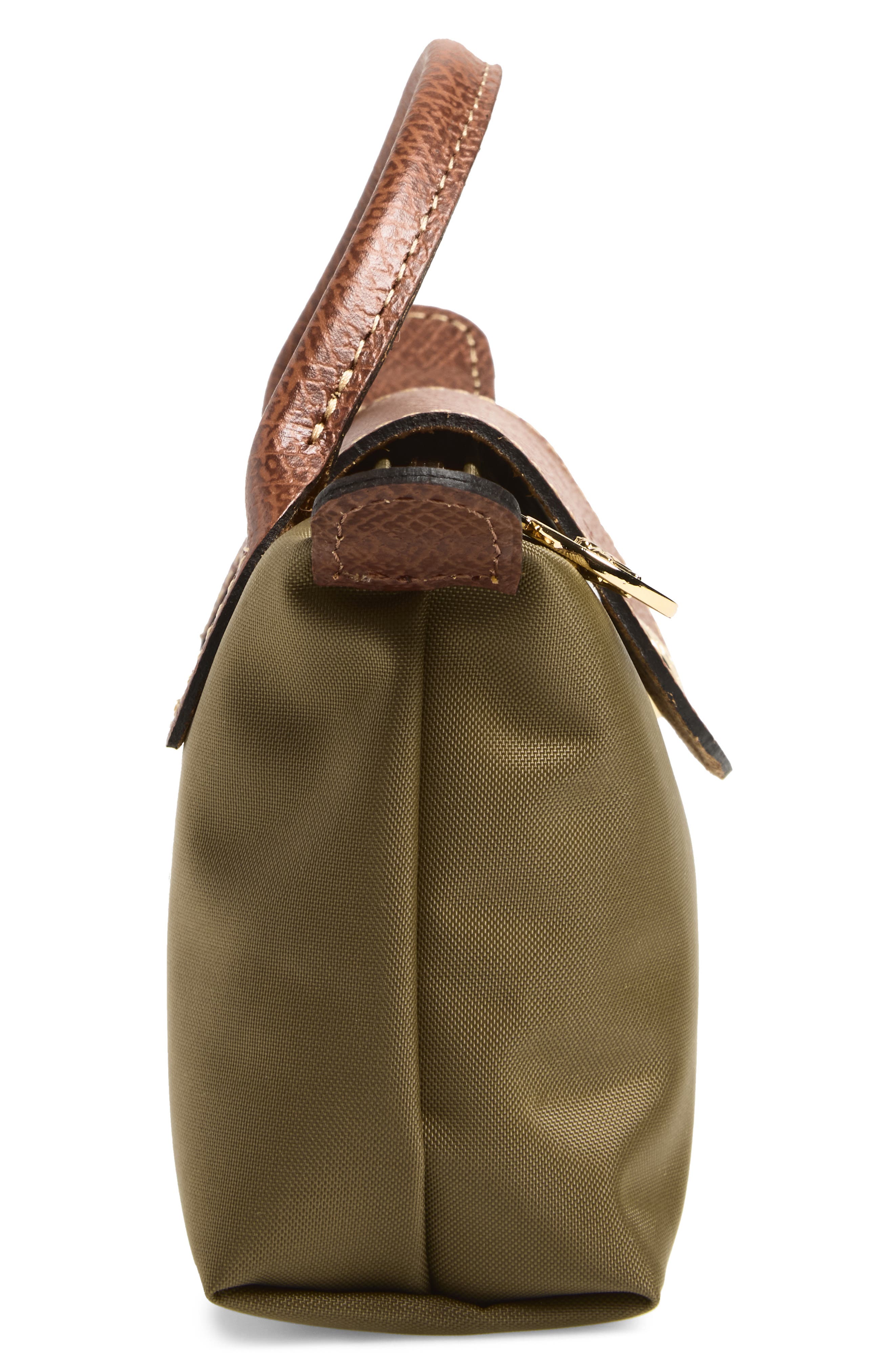 Le Pliage Cosmetics Case, Alternate, color, OLIVE