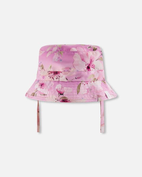 Wide Brim Flower Beach Hat (Toddler)