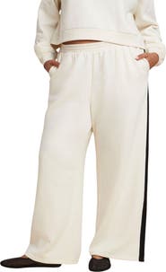 ELOQUII Stripe Detail Sweatpant