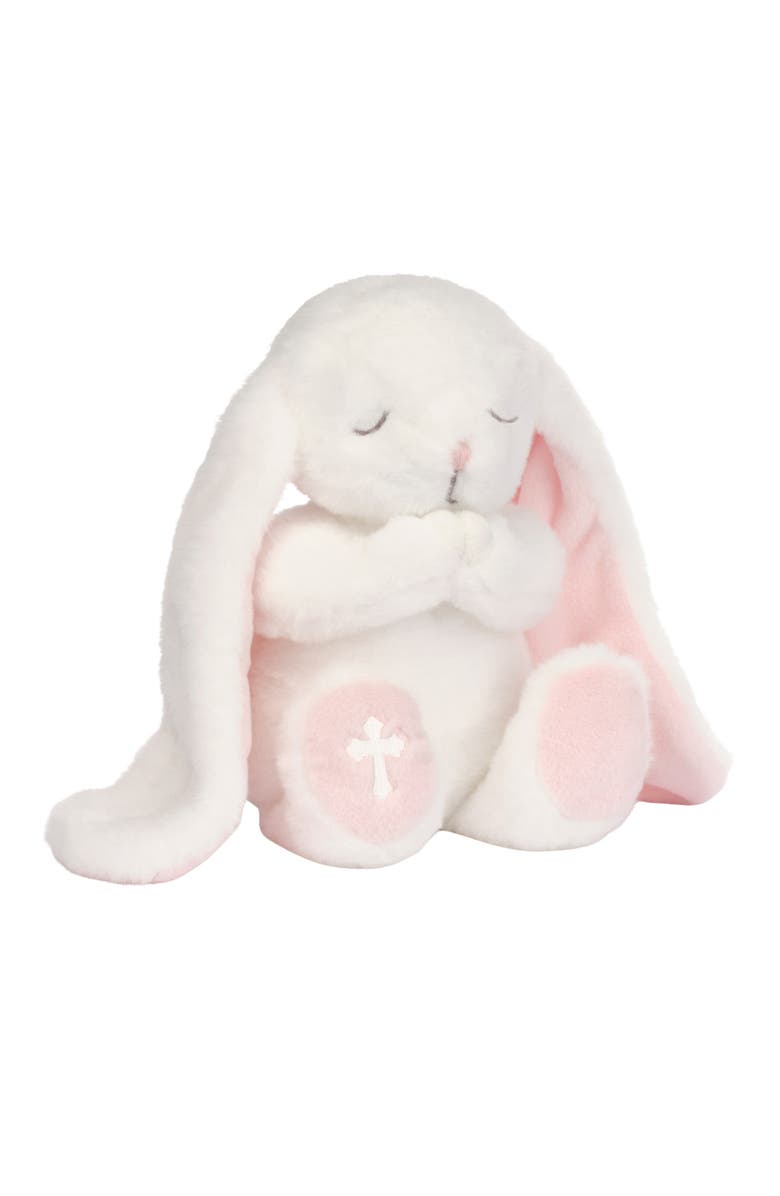 Lambs & Ivy Heaven Sent Baptism Plush Bunny Stuffed Animal Toy - Precious, Alternate, color, White