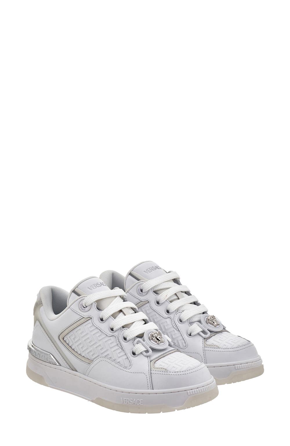Low Top Sneaker, color, WHITE/ PALALDIUM