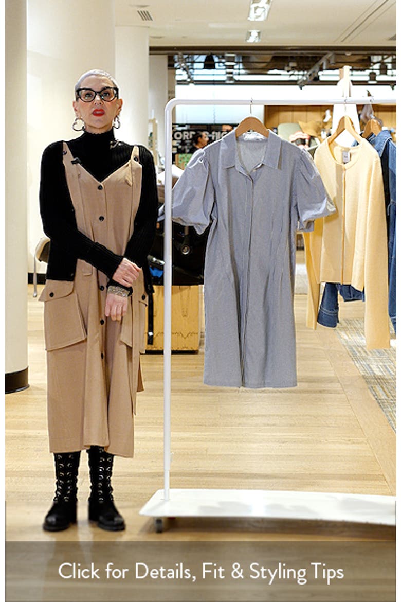 Maria Stripe Shirtdress video