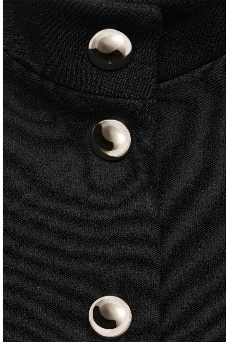 Peplum Jacket, Alternate, color, BLACK
