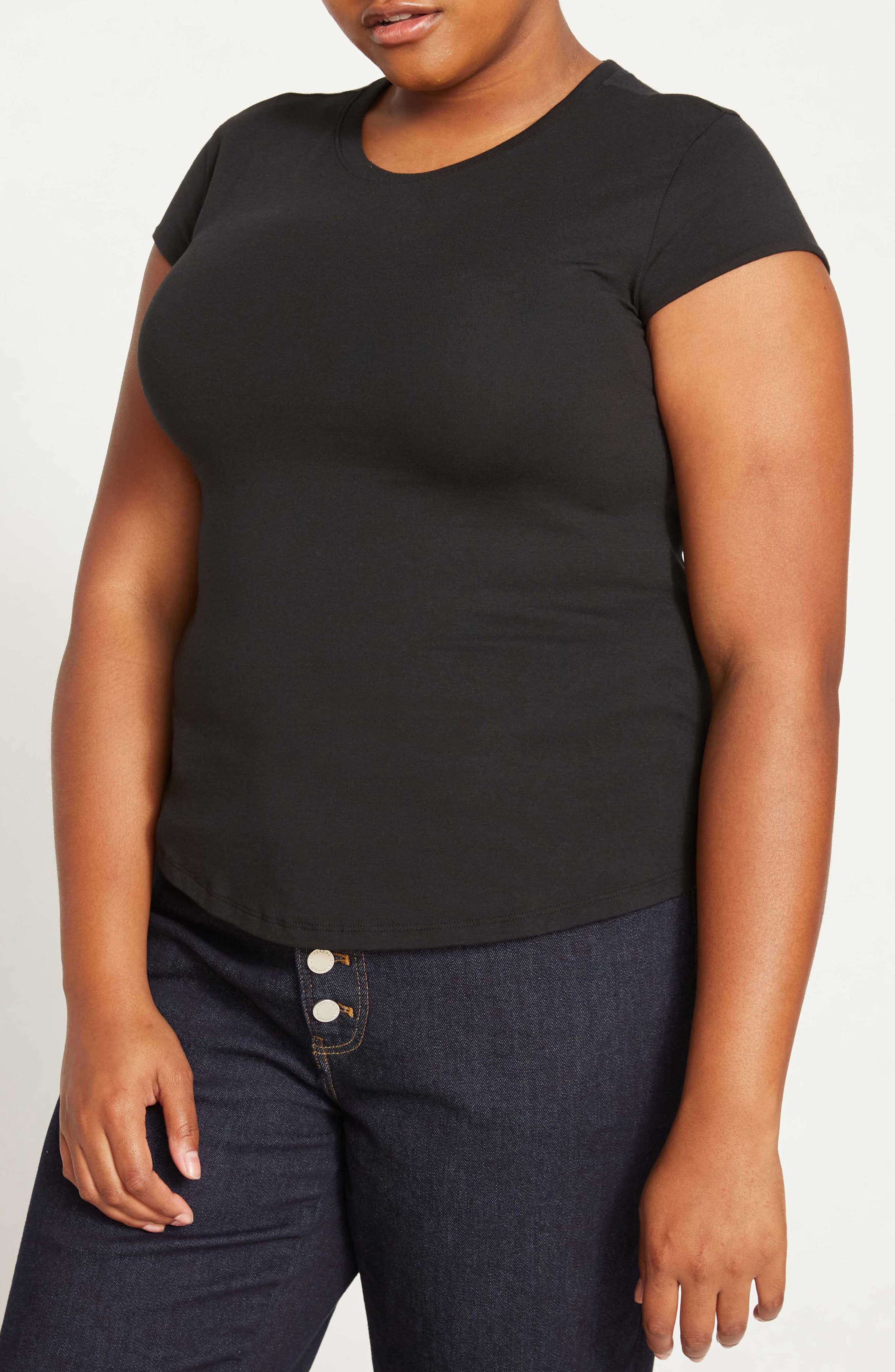 Ashley Cap Sleeve Cotton T-Shirt