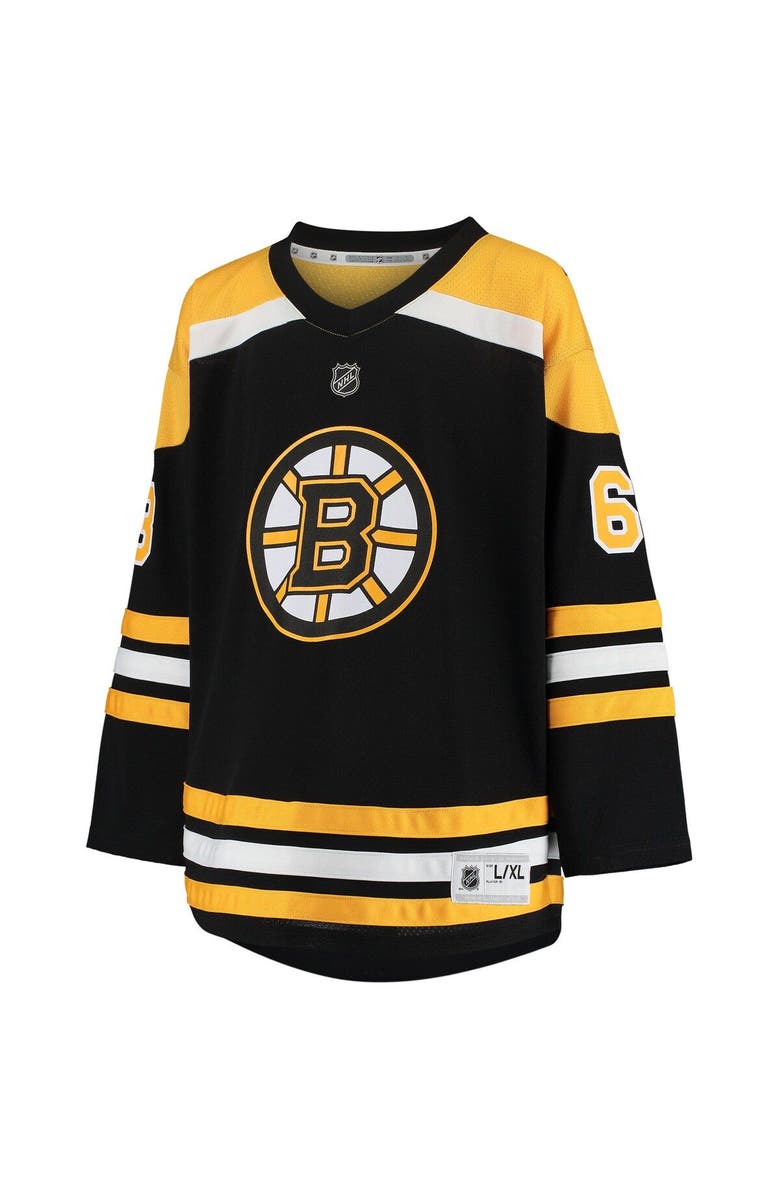 Outerstuff Youth Brad Marchand Black Boston Bruins Home Replica Player Jersey, Main, color, 
