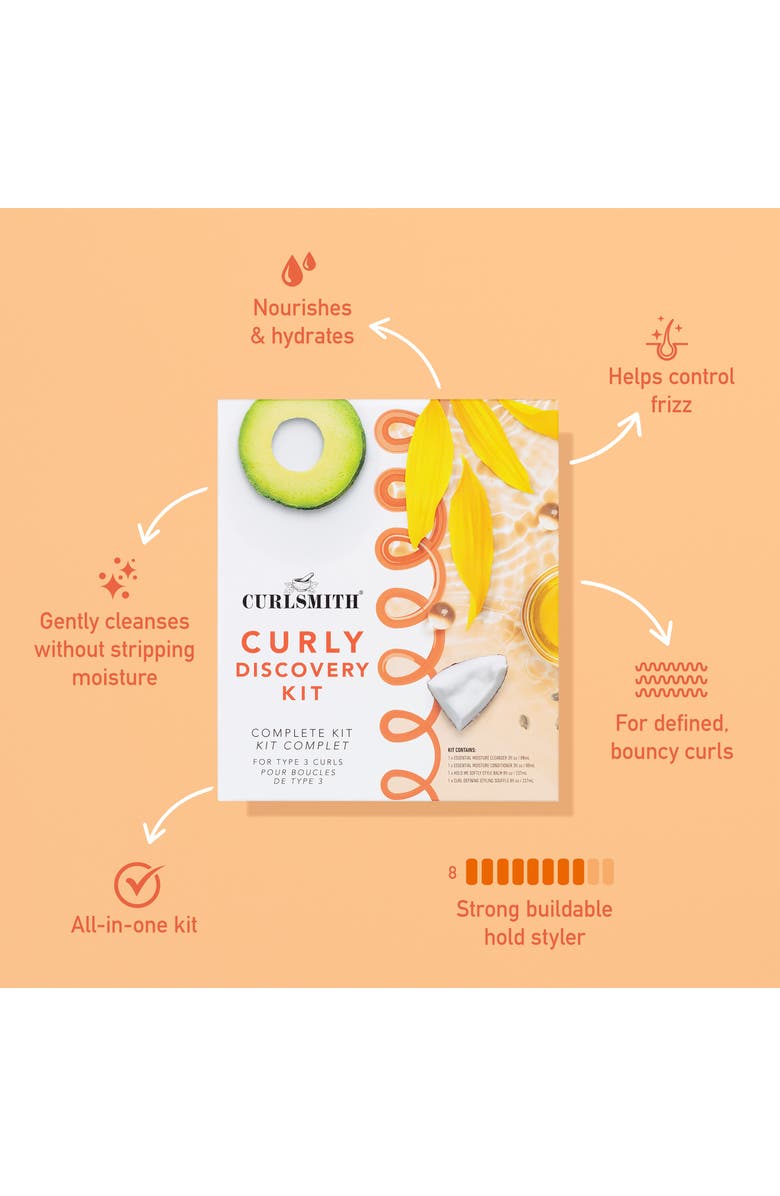 CURLSMITH Curly Discovery Kit $81 Value, Alternate, color,