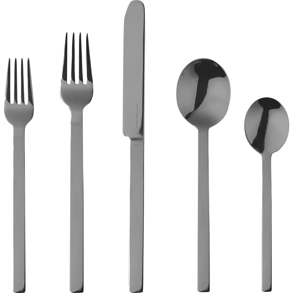 Mepra Stile By Pininfarina Flatware Set In Gray