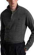 Polo Ralph Lauren Luxury Cotton Blend Quarter Zip Pullover