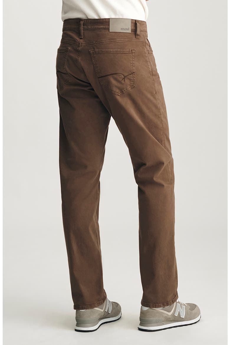 Matt Relaxed Straight Leg Twill Pants, Alternate, color, MOCHA TWILL