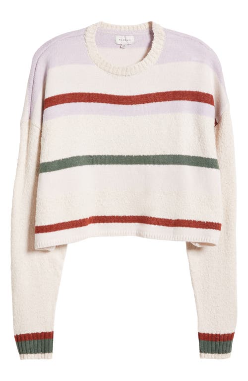 PACSUN PACSUN MARISSA STRIPE CROP SWEATER