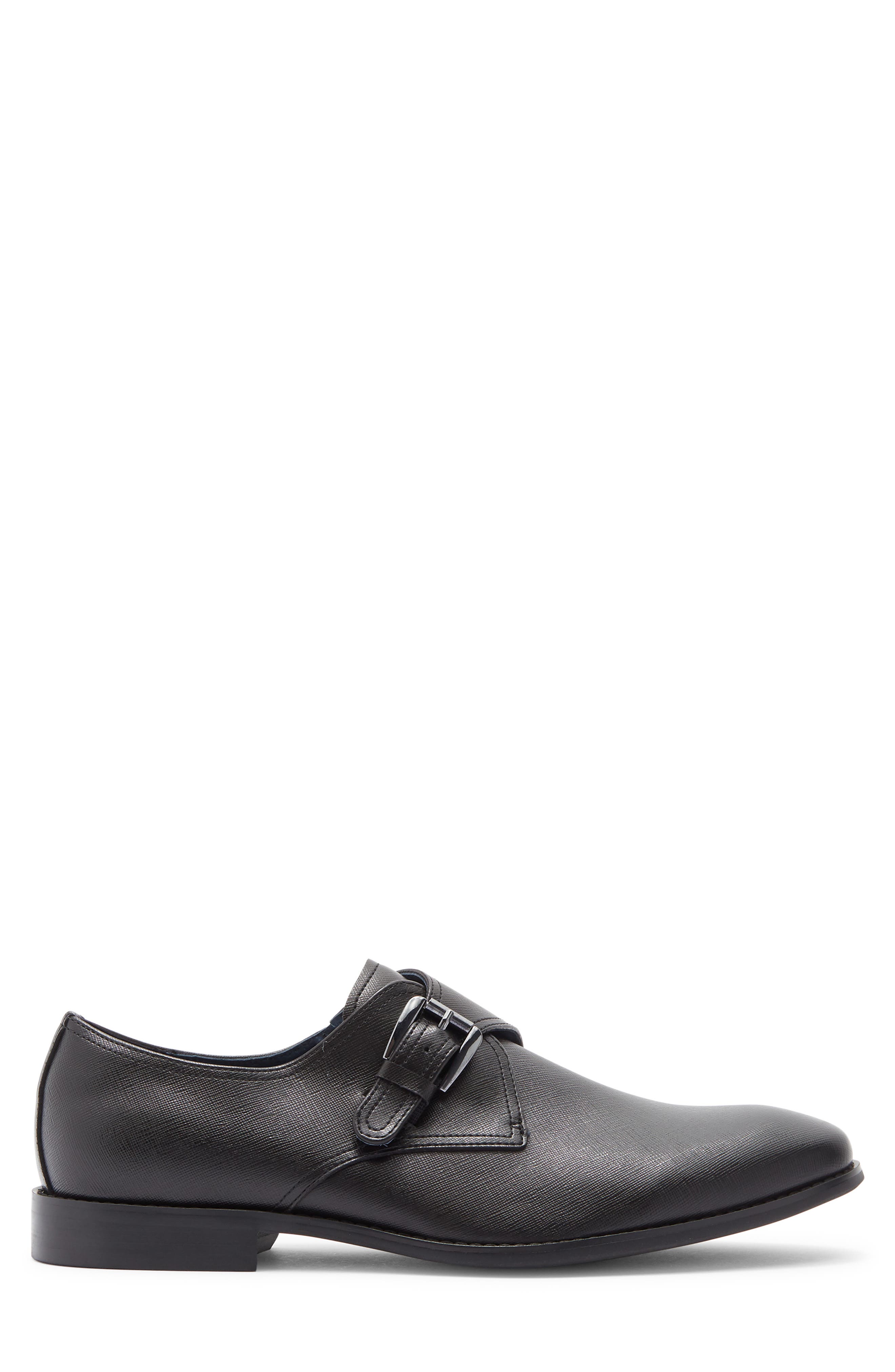 Steve Madden Salino Monk Shoe, Alternate, color, Black