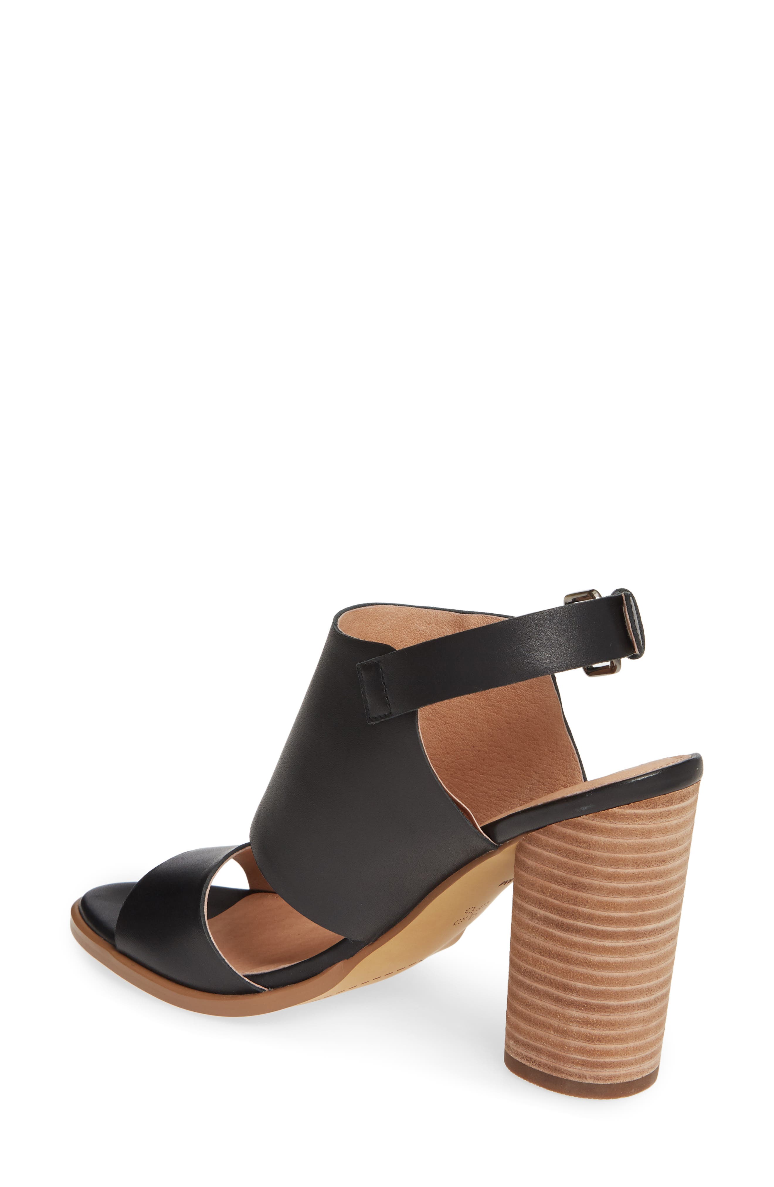 Miriam Sandal, Alternate, color, BLACK LEATHER