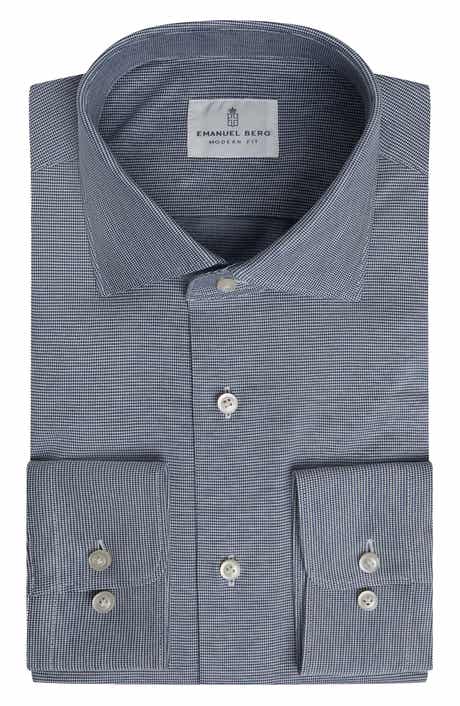 Modern Fit Premium Cotton Jersey Dress Shirt