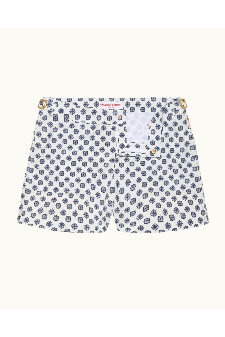 Setter Luminis Shorter-Length Tailored-Fit Swim Shorts, Main, color, WHITE SAND