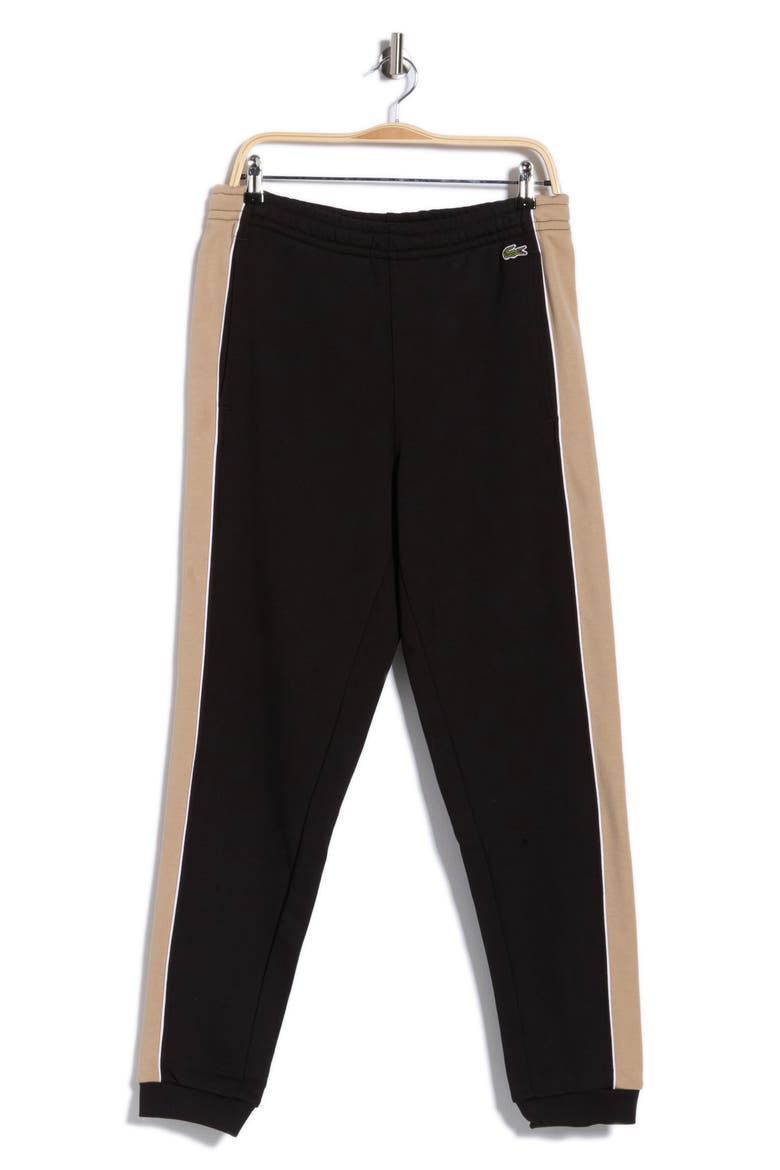 Colorblock Track Pant, Alternate, color, BLACK/ VIENNESE