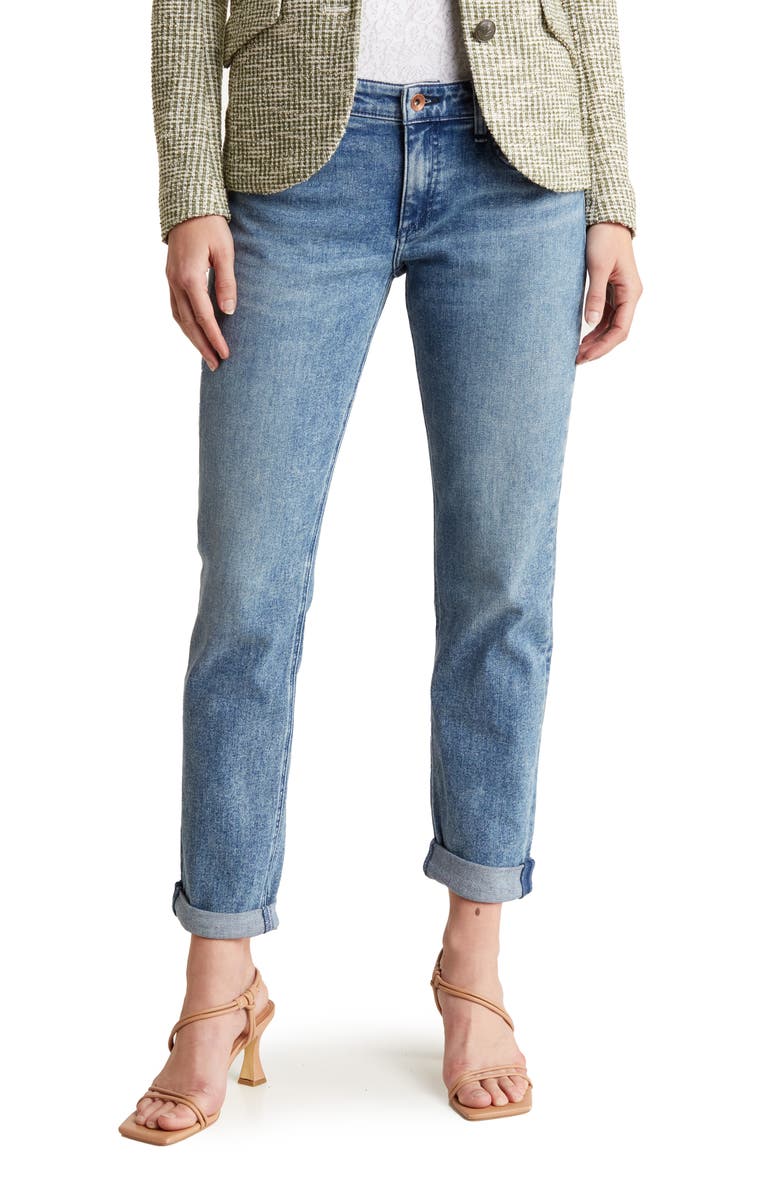 rag & bone Dre Low Rise Cuffed Slim Boyfriend Jeans, Main, color,