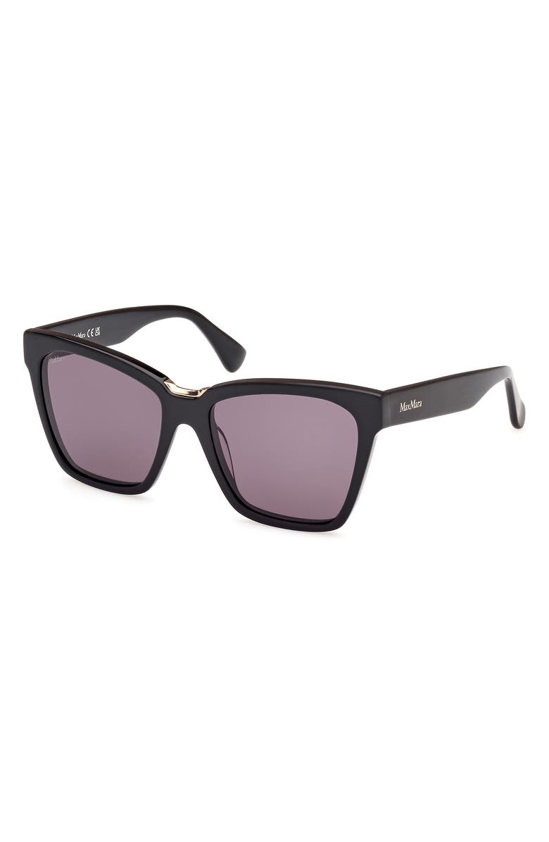 Max Mara 55mm Cat Eye Sunglasses, Alternate, color, 