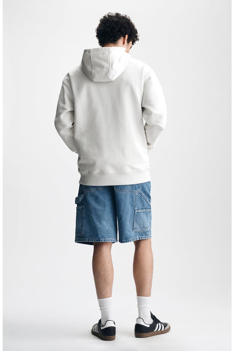 Logo Graphic Cotton Hoodie, Alternate, color, WHITE ONYX
