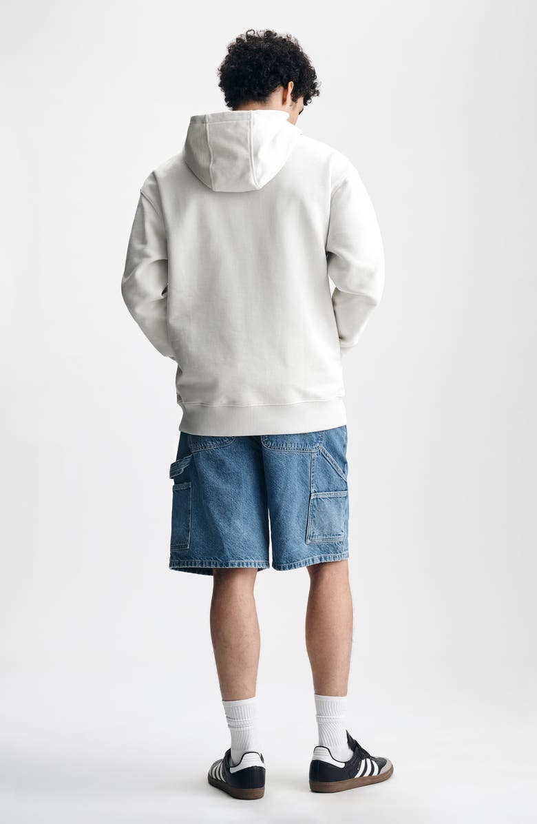 Brooklyn Industries Logo Graphic Cotton Hoodie, Alternate, color, 