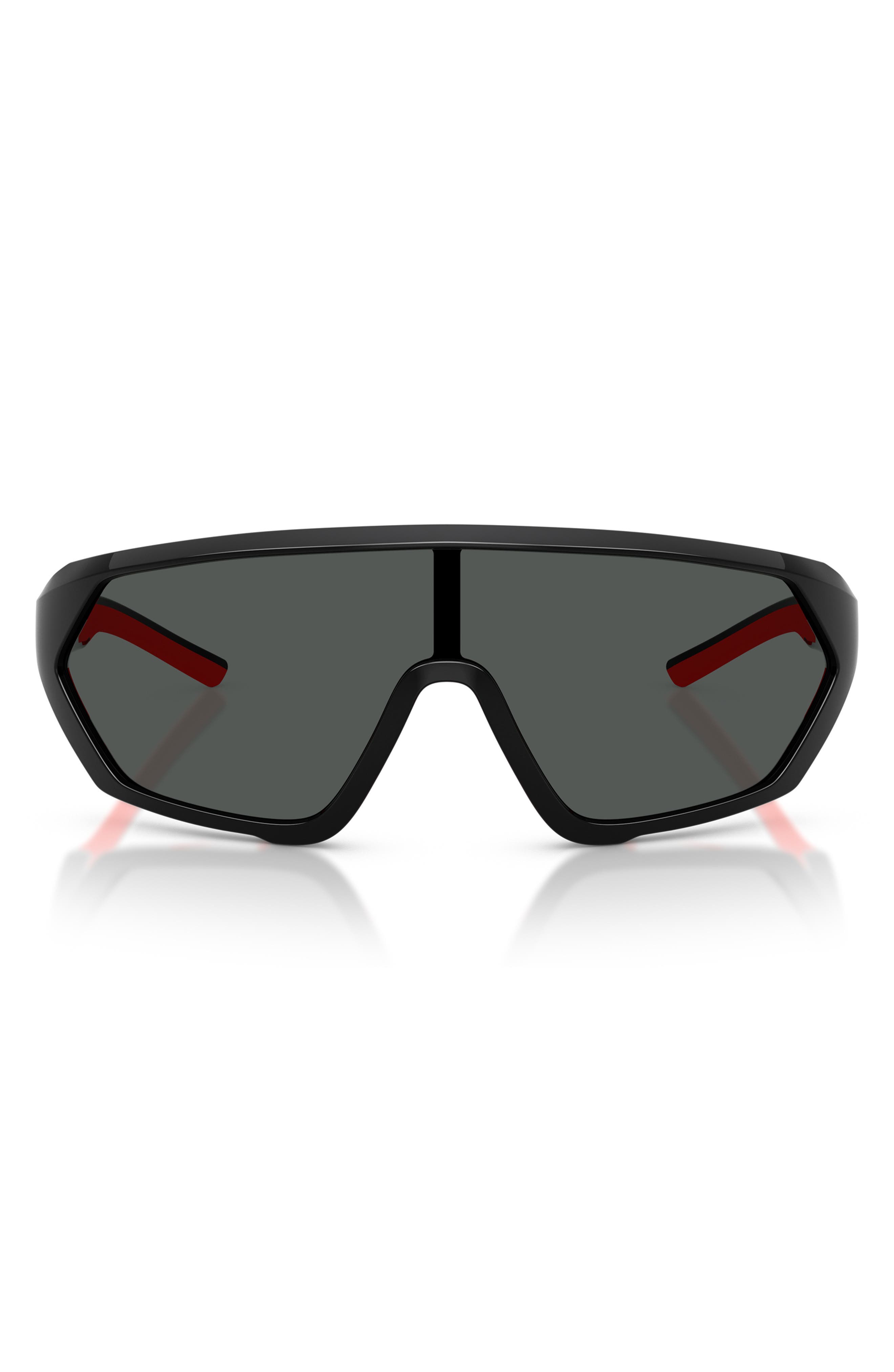 Scuderia Ferrari 36mm Pillow Sunglasses in Black 
