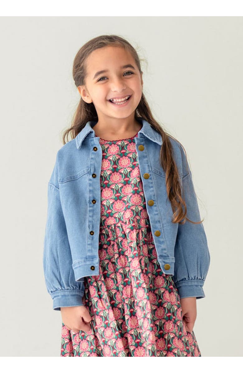 Mabel + Honey Denim Days Button Jacket, Alternate, color, Blue